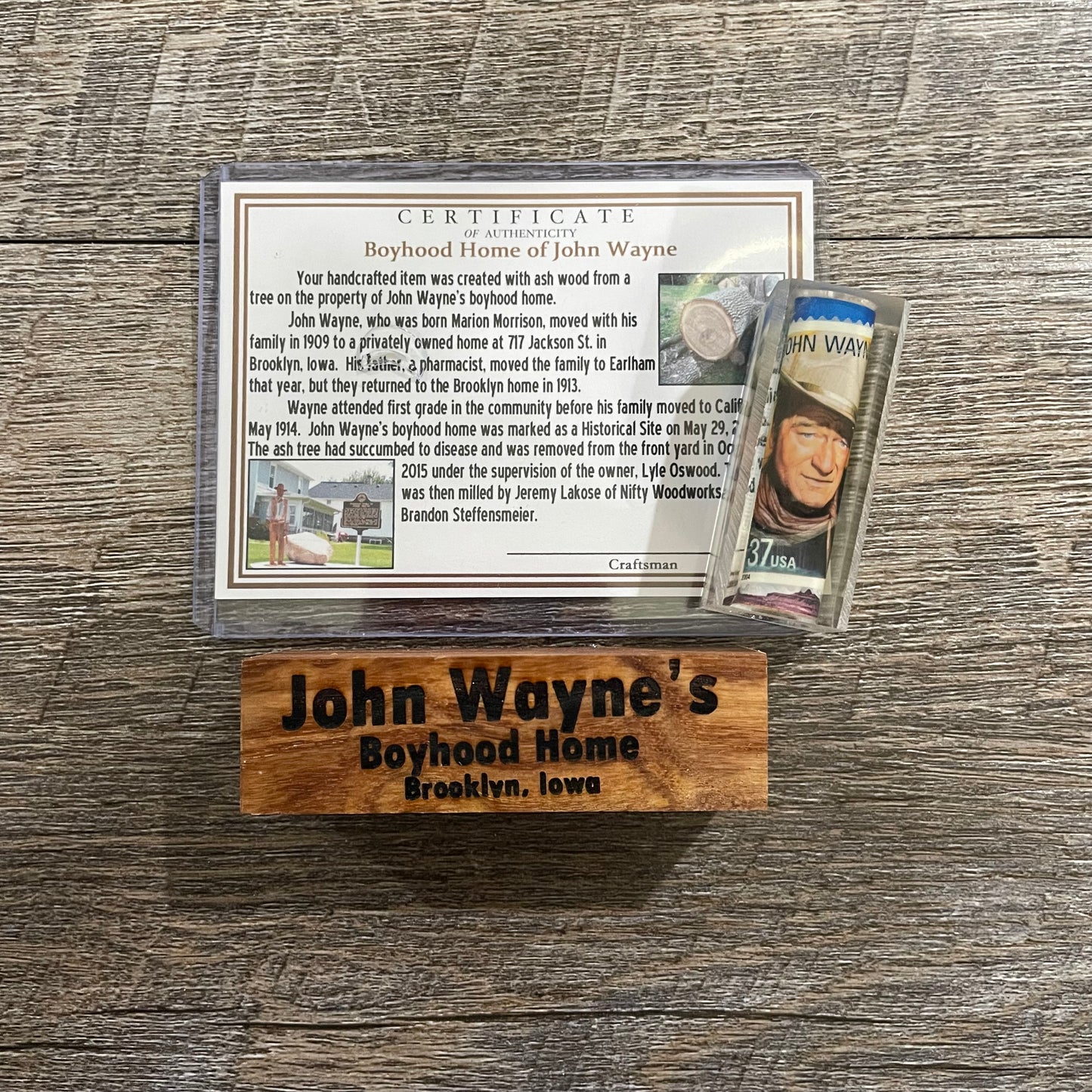 John Wayne Stamp Horse Rollerball Set