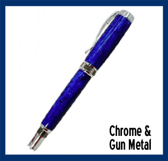 Diamond Knurl JR 12.5 Pen Components