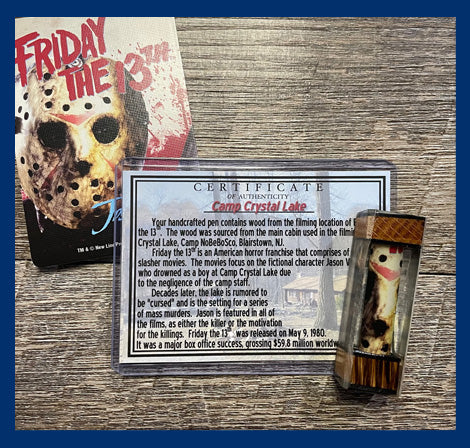 Friday the 13th Horror Cap & Wood Sets