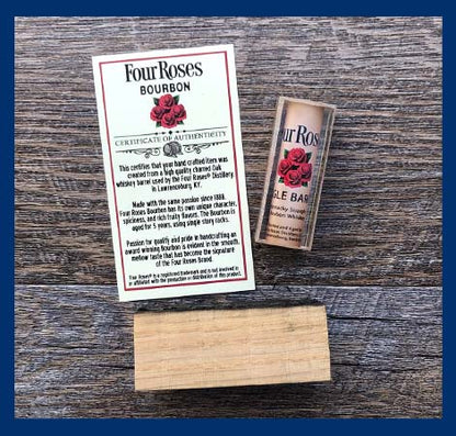 Four Roses Whiskey Barrel Set