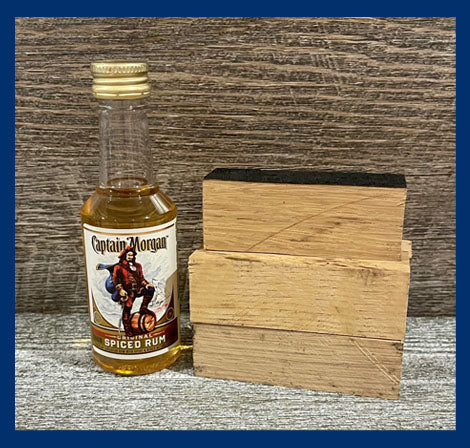 Captain Morgan Whiskey Barrel Set