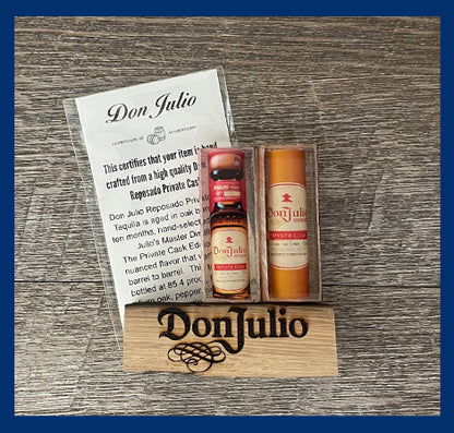 Don Julio Whiskey Barrel Set