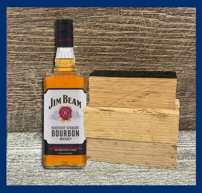 Jim Beam Whiskey Barrel Set