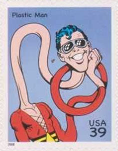 Superhero Comic US Postage Stamp