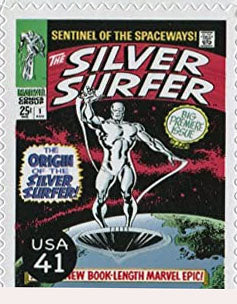 Superhero Comic US Postage Stamp